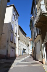 Rue pittoresque de Millau, Aveyron 