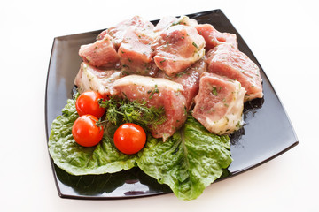 raw meat