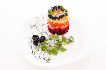 salad with beetroot