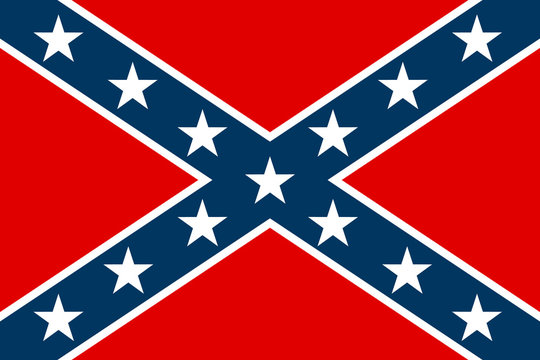 The Confederate flag