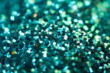 Abstract turquoise background. Macro