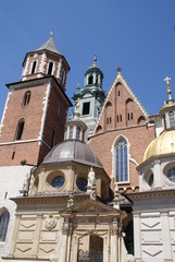 Fototapeta premium Krakau, Polen, Schloss, Kirche, Universität, Platz,