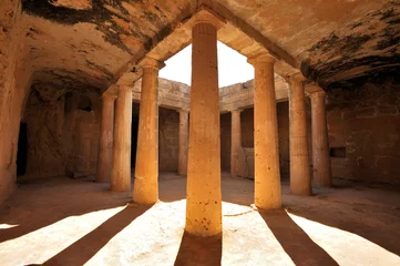 Gordijnen Tombeaux des Rois «Tombs of the Kings» à Paphos © pixtour