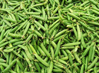 Green beans background