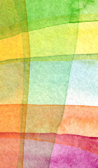 Naklejka premium Abstract acrylic and watercolor painted background