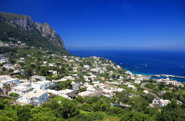 Naklejka na ściany i meble Capri Island, Italy, Europe