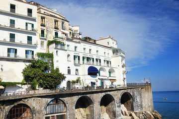 Fototapeta na wymiar Amalfi Resort, Italy, Europe