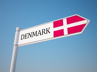 Denmark Flag Sign