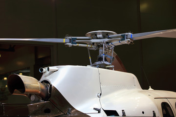 Upper part of the helicopter