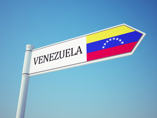 Venezuela Flag Sign