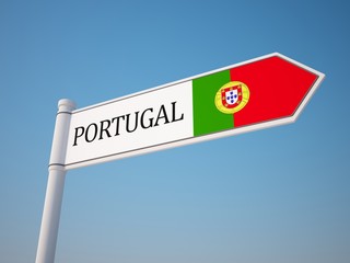 Portugal Flag Sign