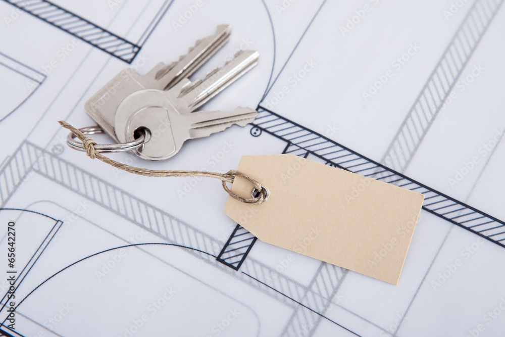 Poster keys with tag on blueprint