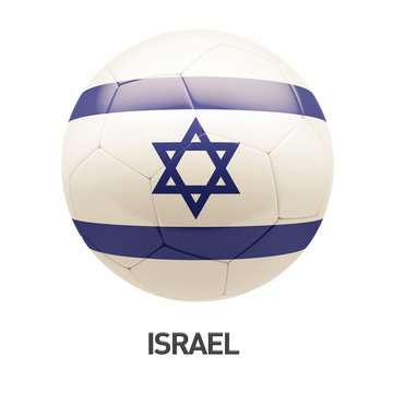 Israel Flag Soccer Icon