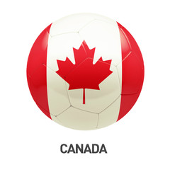 Canada Flag Soccer Icon