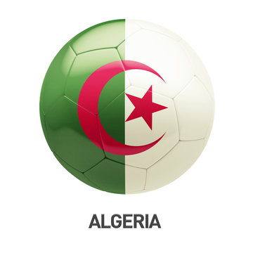 Algeria Flag Soccer Icon