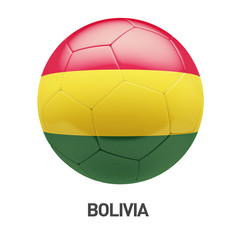 Bolivia Flag Soccer Icon