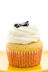 Cupcakes isolated on white background