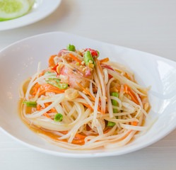 green papaya salad