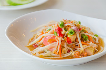 green papaya salad