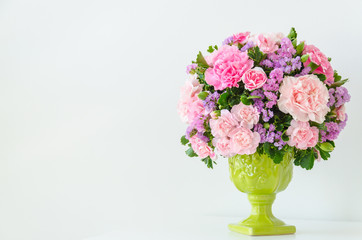 Bouquet in vase