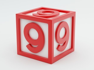 Box Number Toy