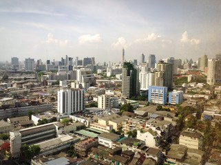 Fototapeta na wymiar Building in Bangkok, Thailand