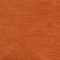 Fototapeta premium orange leather texture as background
