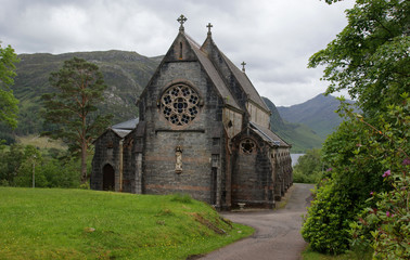 Fototapeta na wymiar Eglise de Glenfinnan