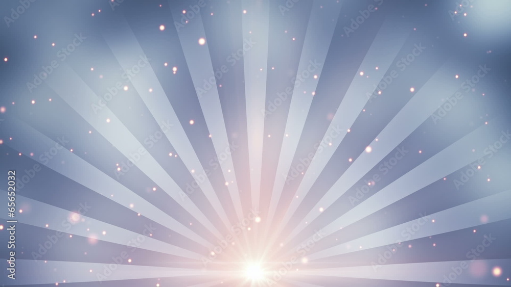 Poster particles and rays loopable background