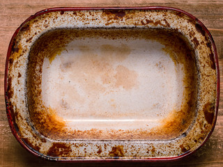 rustic shabby pie pan