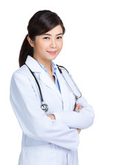 Female professional doctor