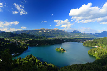 Fototapeta na wymiar Bled Resort, Slovenia, Europe