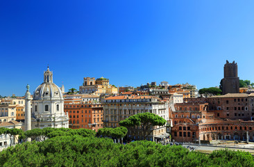 Fototapeta na wymiar Architecture of Rome, Italy, Europe