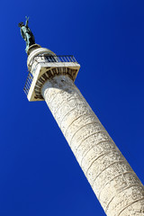 Columna Traiana in Rome, Italy, Europe