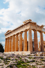 Obraz premium Parthenon at Acropolis in Athens, Greece