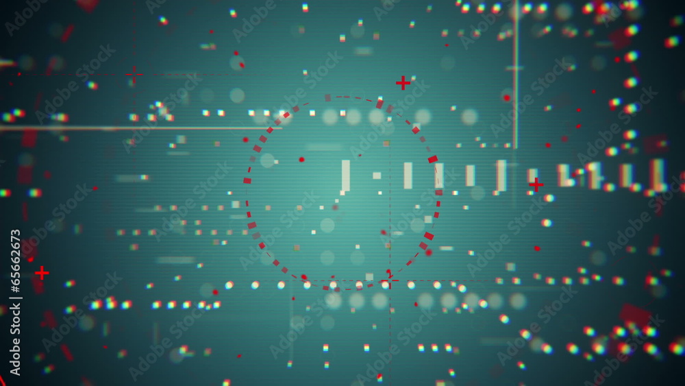 Poster blue red technology texture loopable background