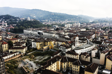 Fototapeta premium Turin cityscape - Italy