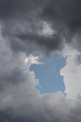Clouds gathered in the sky is cloudy gap awesome