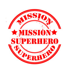 mission superherostamp
