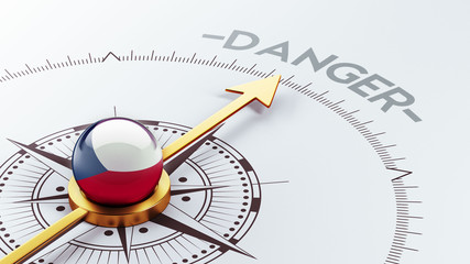 Czech Republic Danger Concept