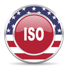 iso american icon, usa flag