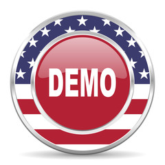 demo american icon, usa flag