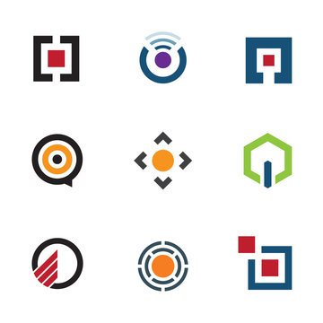 Application software menu ideas for mobile future logo icon