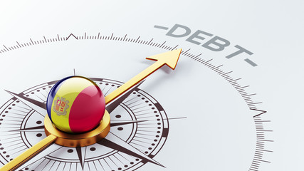 Andorra Debt Concept