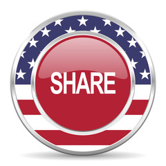 share american icon, usa flag