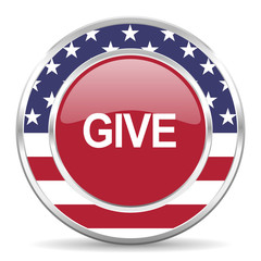 give american icon, usa flag