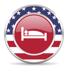 hotel american icon, usa flag