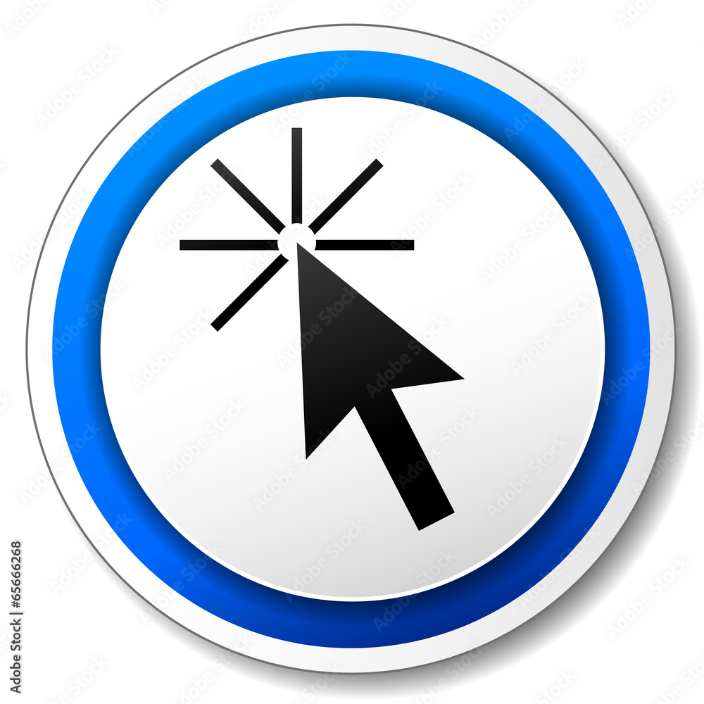 Poster vector pointer icon