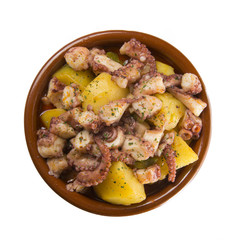 Cazuela de pulpo