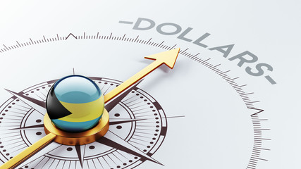 Bahamas. Dollars Concept